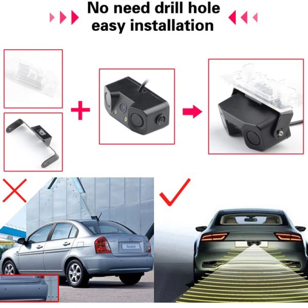 Radar parking sensor kit