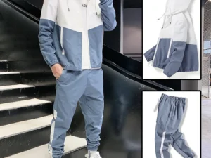 Joggers Set for Men - Casual Hoodie Tracksuit, 2-Piece Sportswear Set