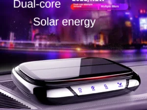 Solar Car Air Purifier with Formaldehyde Removal