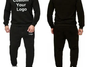 Custom Logo Men's Tracksuit Set