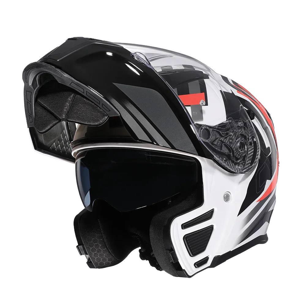 Cyril Modular Flip Up Motorcycle Helmet - Image 9