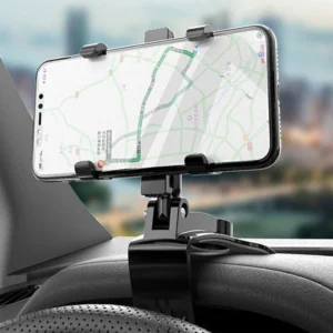 3-in-1 Dashboard & Rearview Mirror Phone Mount