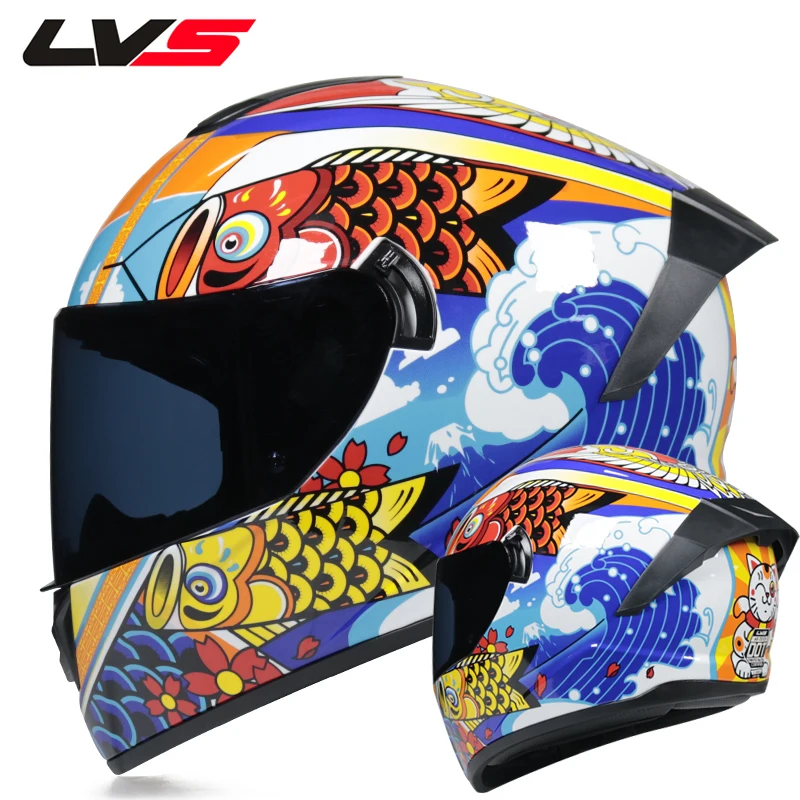 Elite Full Face Racing Motorcycle Helmet - Image 6