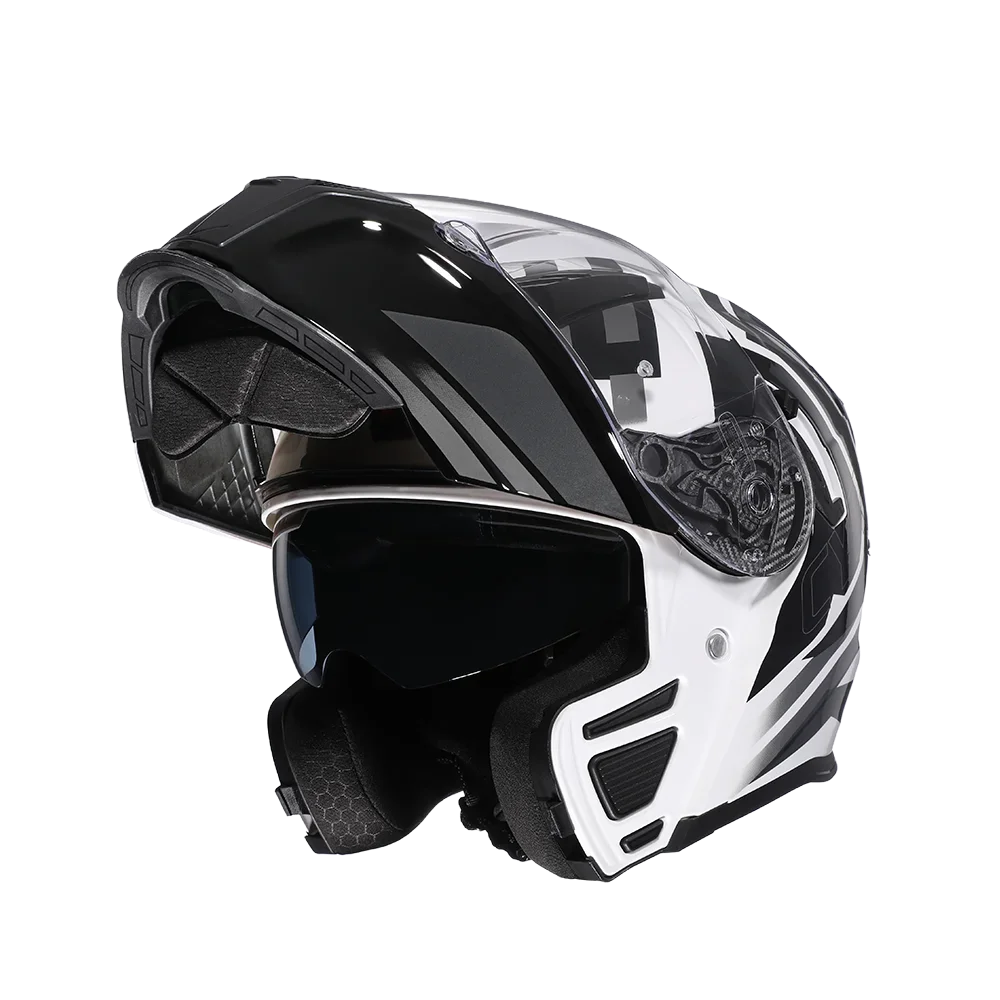 Cyril Modular Flip Up Motorcycle Helmet - Image 8