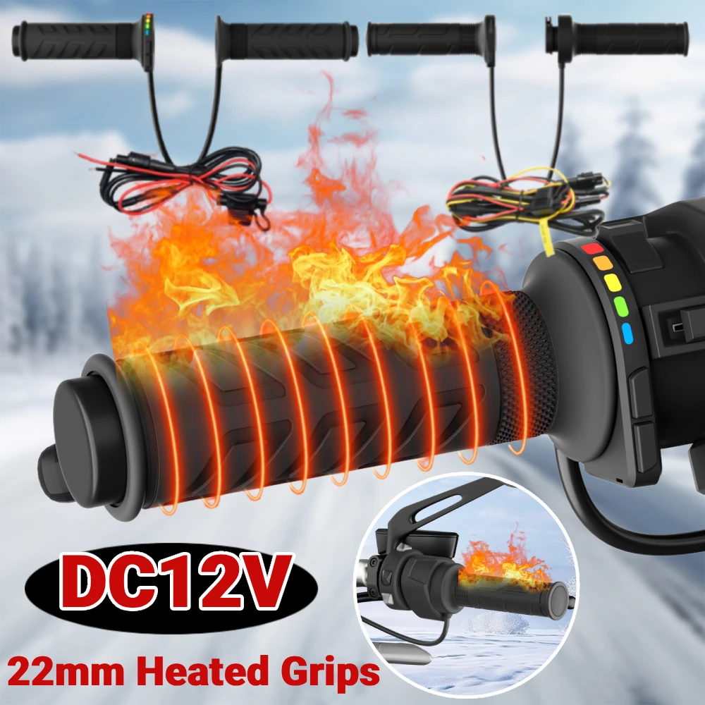 Universal 22mm Motorcycle Heated Grips