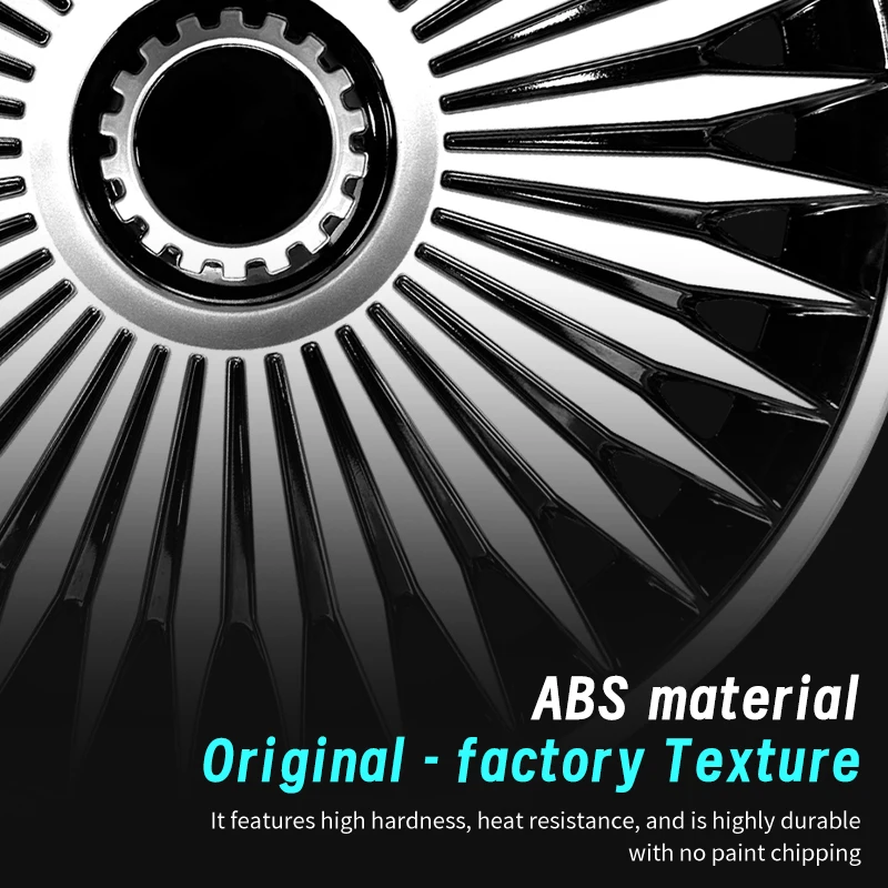 4PCS 16-Inch Universal Hubcaps for Steel Wheels - Image 7