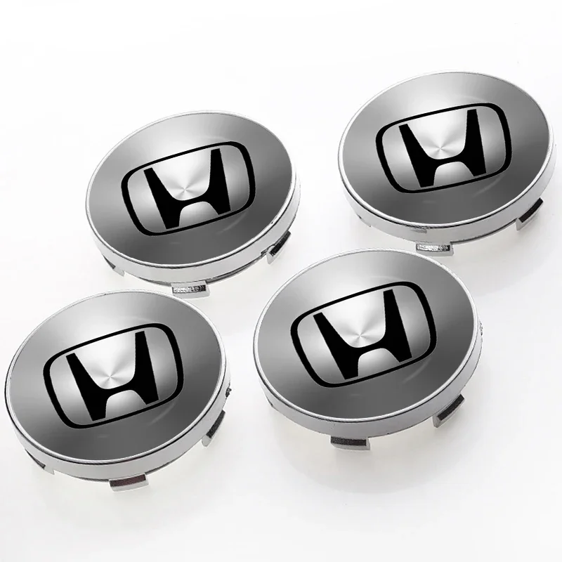 4PCS 60mm Honda Wheel Center Hub Caps - Image 4