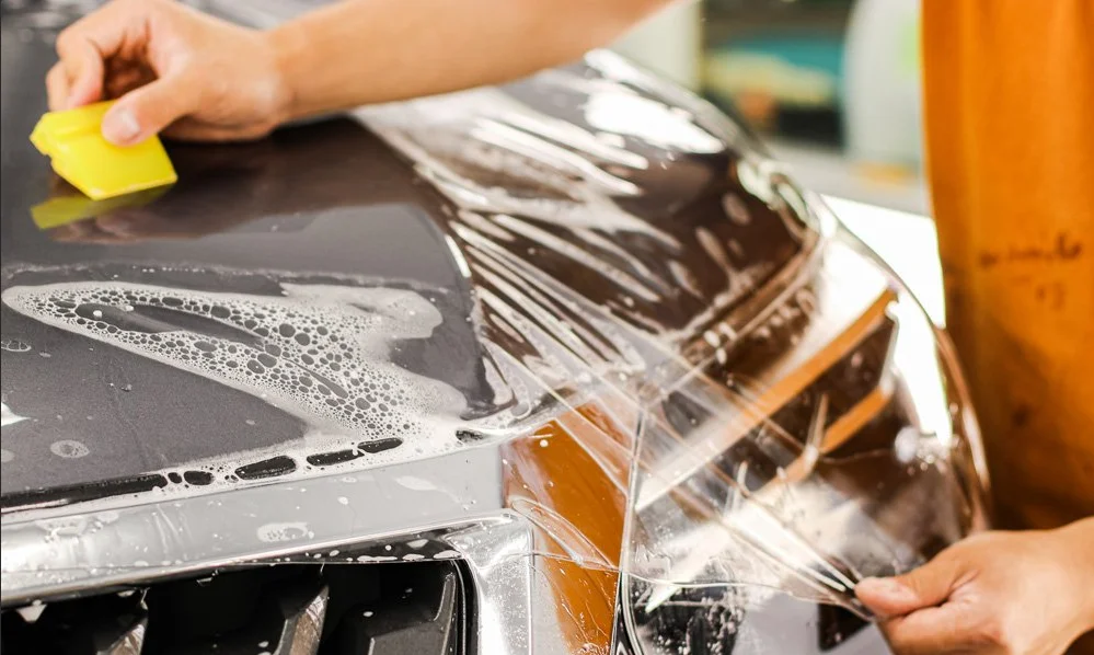 Glossy Car Paint Protection Film (PPF) - Image 2