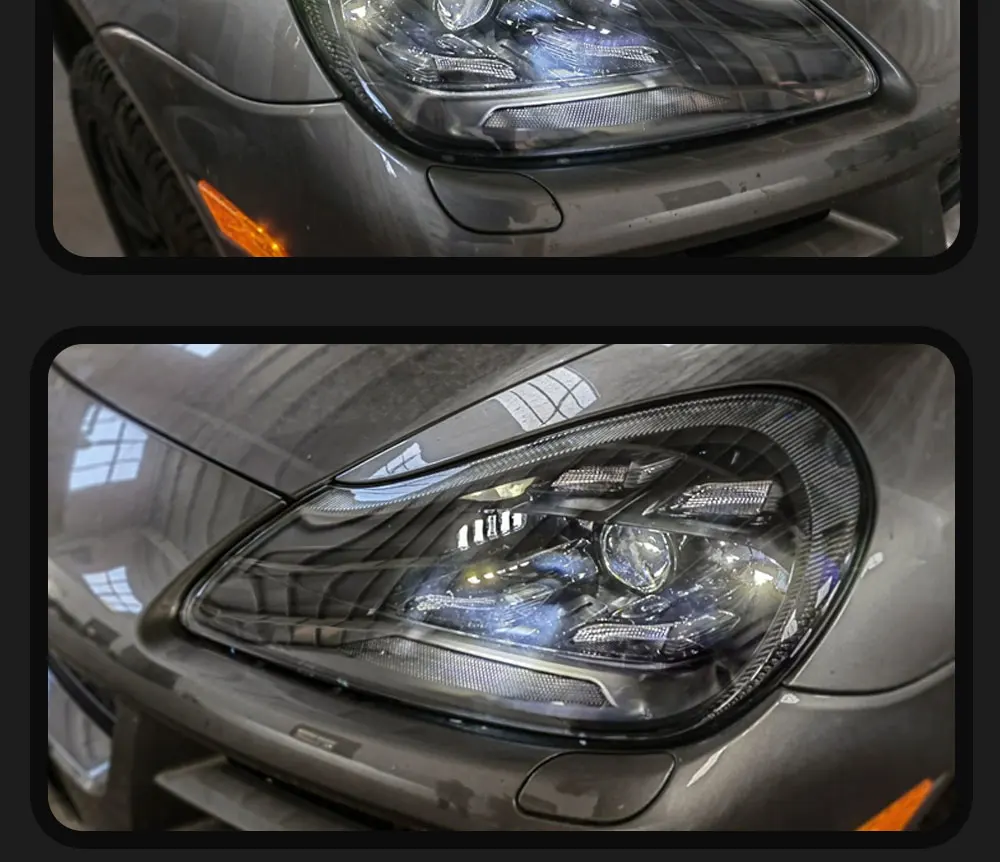 Porsche Cayenne 957 LED Headlights