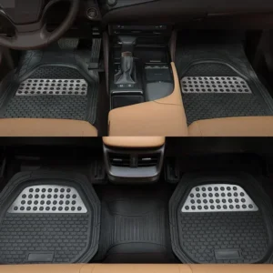 All Weather Universal Rubber Floor Mats for Cars