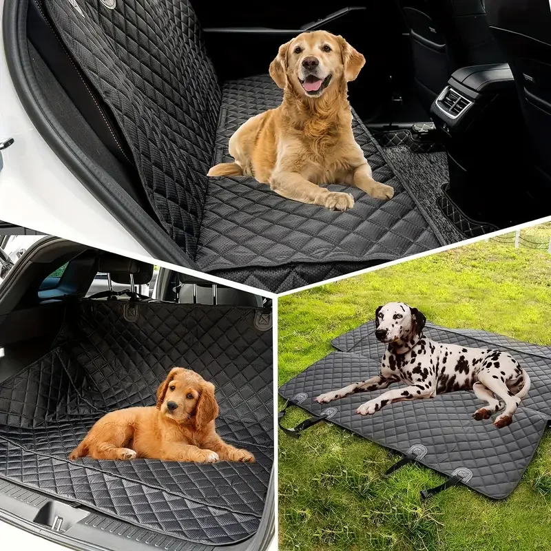 Waterproof Rear Car Seat Cover for Dogs & Kids - Image 5