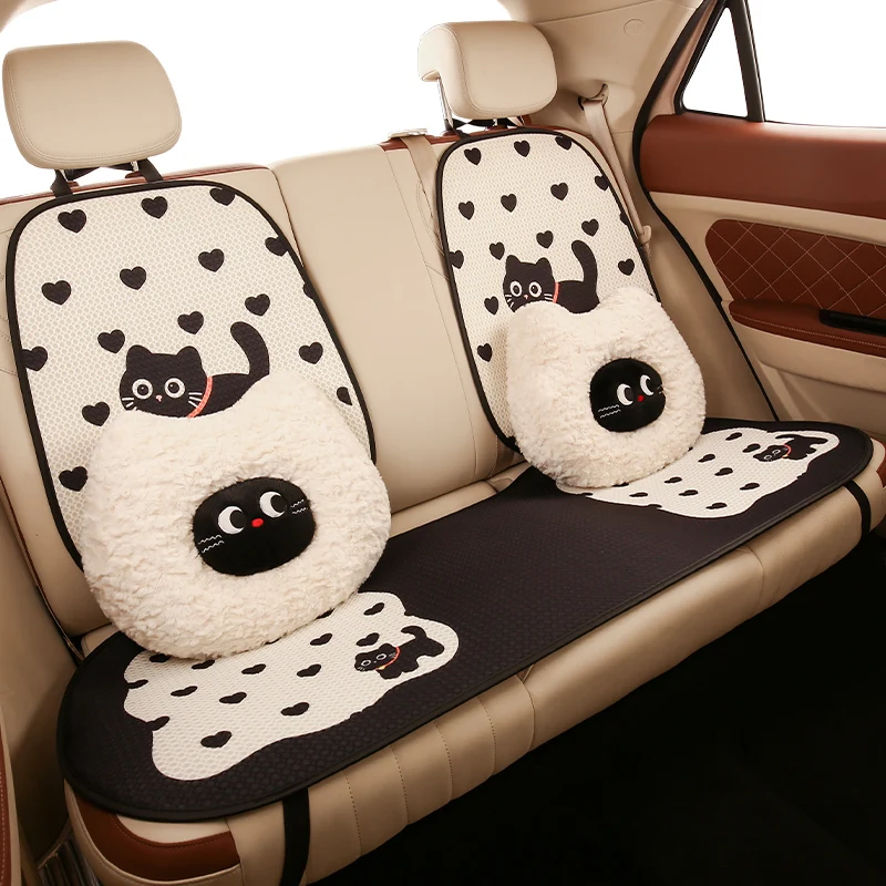 Cute Kitten Mesh Car Seat Cushion - Image 4
