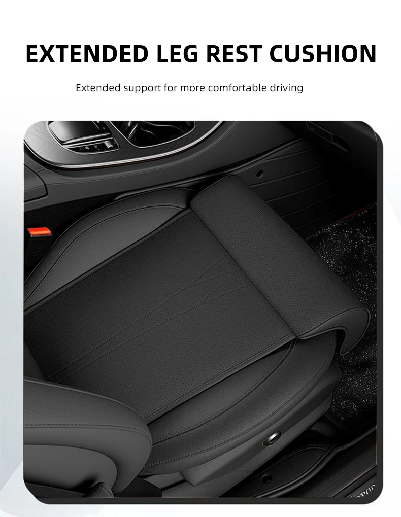 Premium Memory Foam Car Seat Leg Extender - Image 7