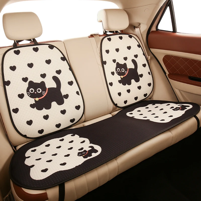 Cute Kitten Mesh Car Seat Cushion - Image 3
