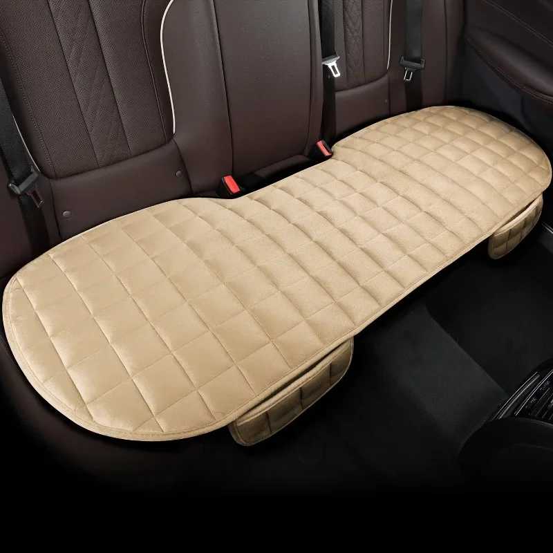 Warm Plush Car Seat Cover Set - Image 4