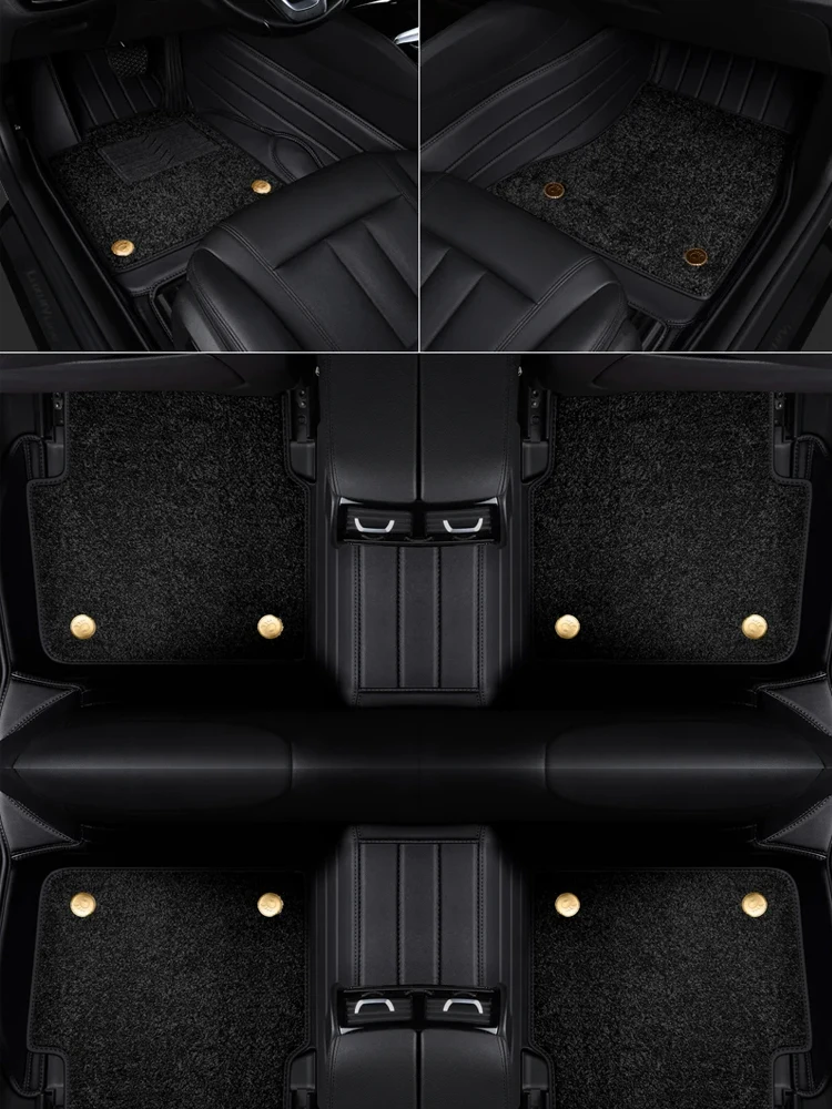 Premium Custom Fit Car Floor Mats Full Set for 3-Row Vehicles - Image 2