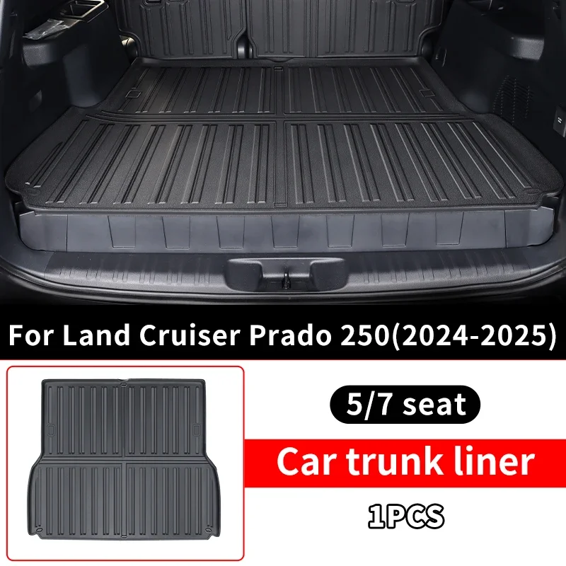 Premium Waterproof Trunk Mat for Toyota Land Cruiser Prado LC250 (2024–2025) - Image 5