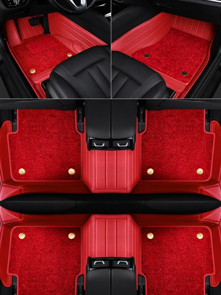 Premium Custom Fit Car Floor Mats Full Set for 3-Row Vehicles - Image 3