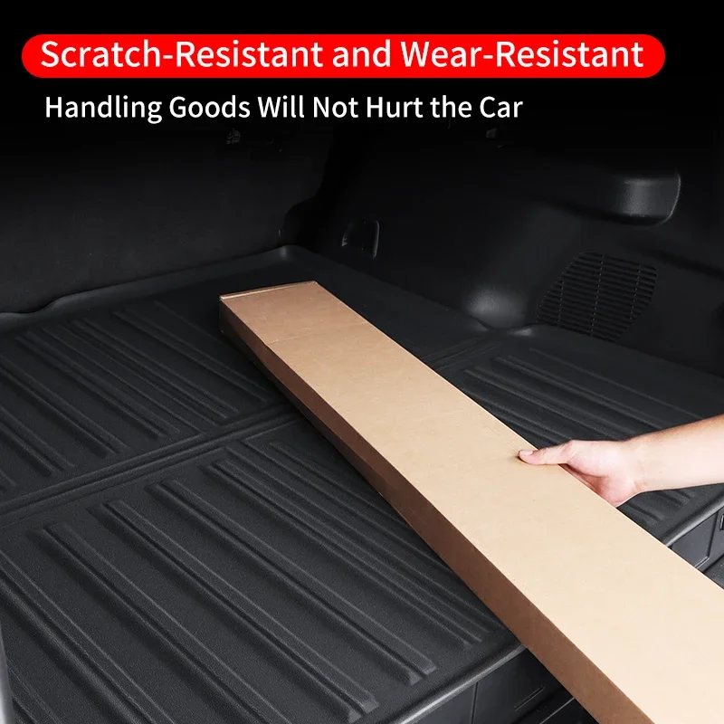 Premium Waterproof Trunk Mat for Toyota Land Cruiser Prado LC250 (2024–2025) - Image 3