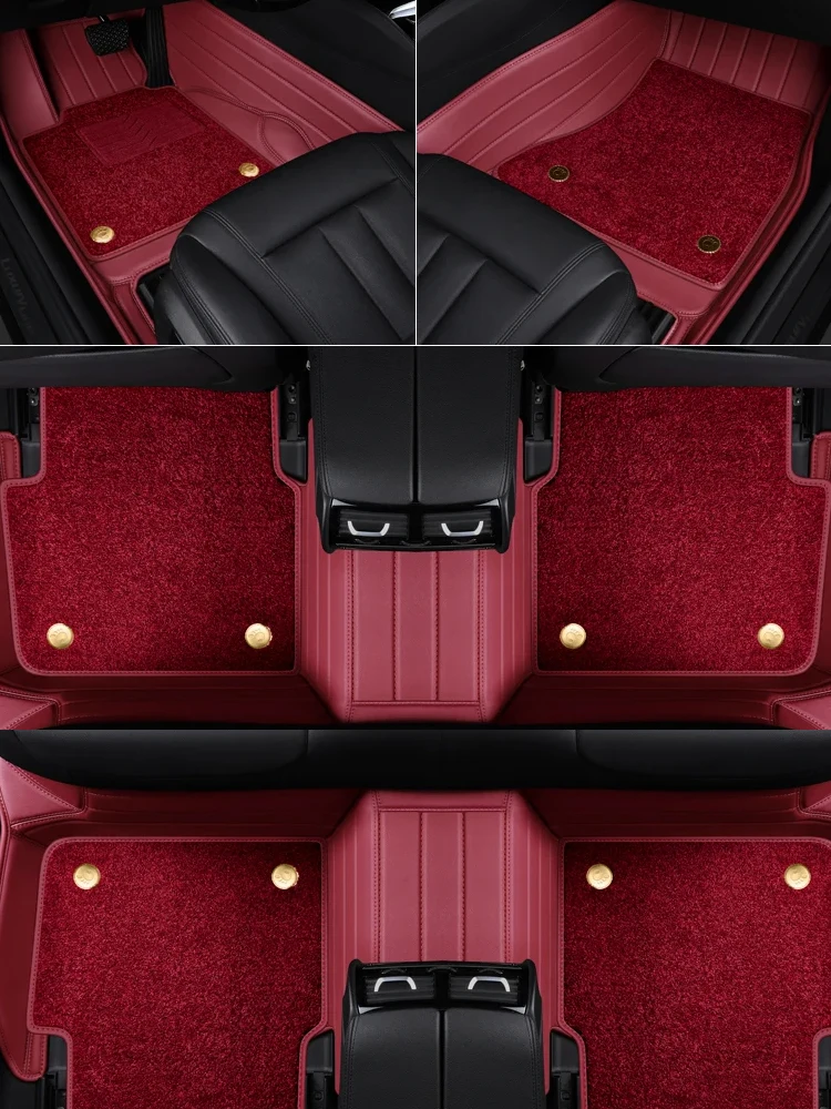 Premium Custom Fit Car Floor Mats Full Set for 3-Row Vehicles - Image 4