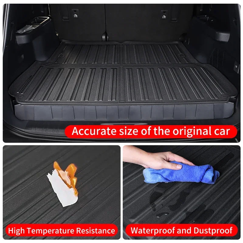 Premium Waterproof Trunk Mat for Toyota Land Cruiser Prado LC250 (2024–2025) - Image 4