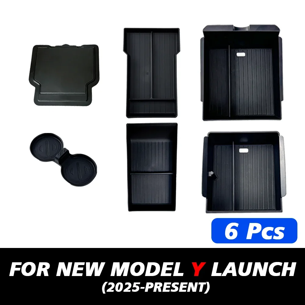 Center Console Organizer Kit for Tesla Model Y 2025 - Image 5