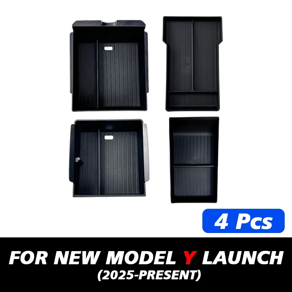 Center Console Organizer Kit for Tesla Model Y 2025 - Image 3