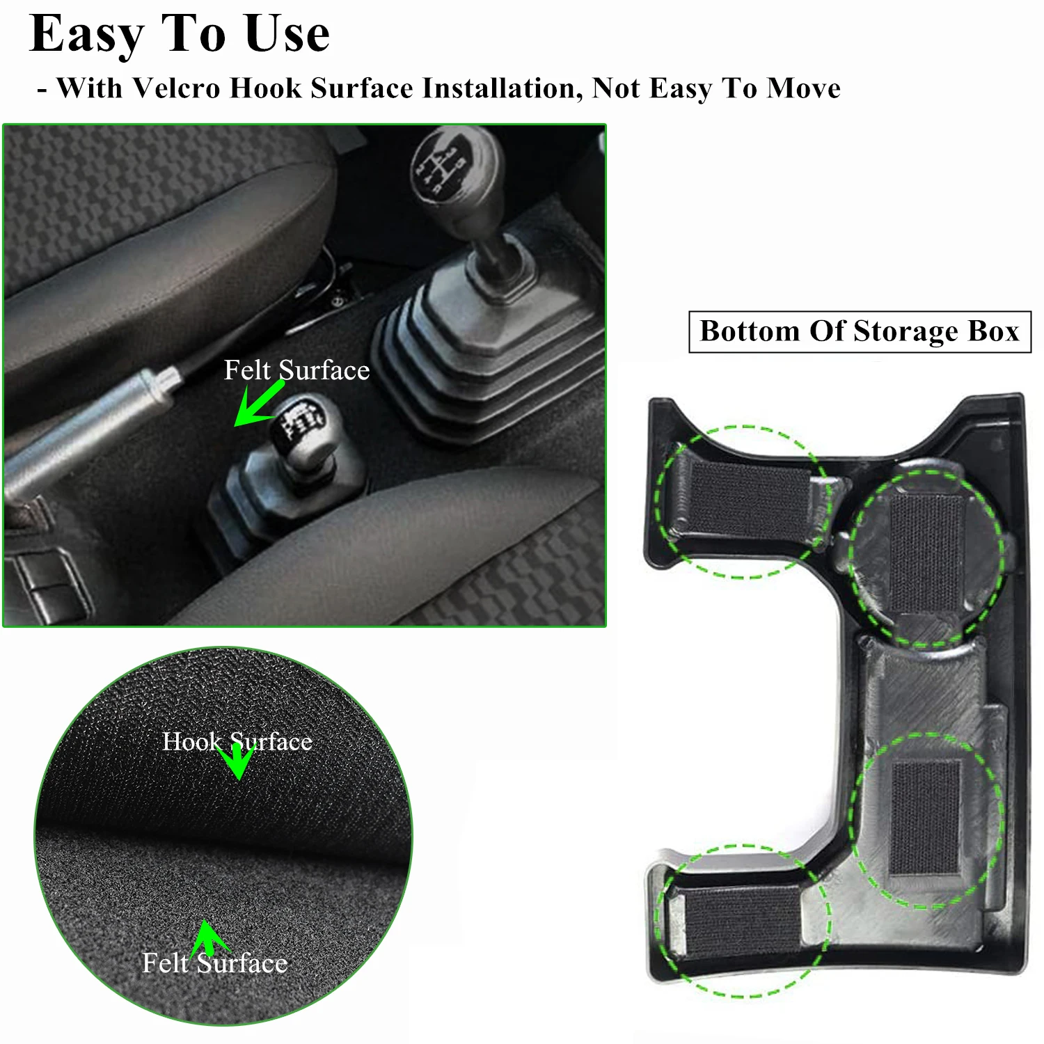 Gear Shifter Storage Box for Suzuki Jimny 2019-2025 - Image 4