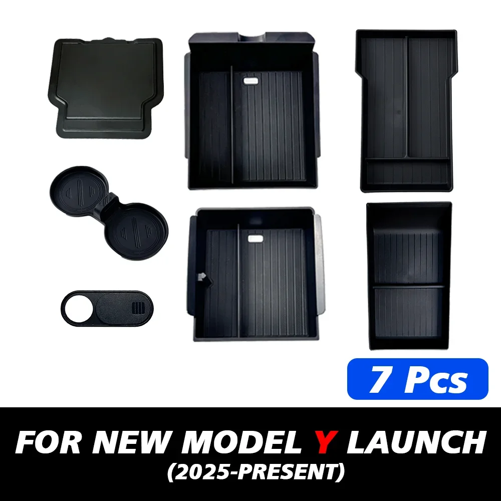 Center Console Organizer Kit for Tesla Model Y 2025 - Image 6