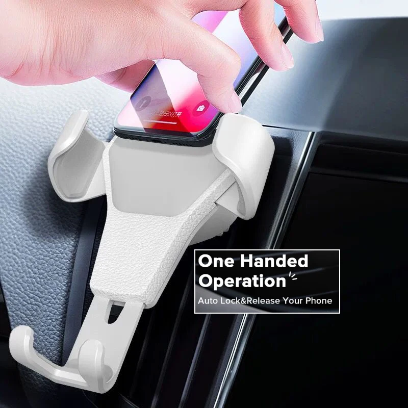 Non-Slip Air Vent Cell Phone Mount for Smart Driving - Image 6