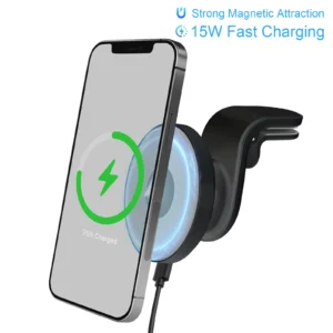 Universal 360° Magnetic Car Charging Station for Smartphones