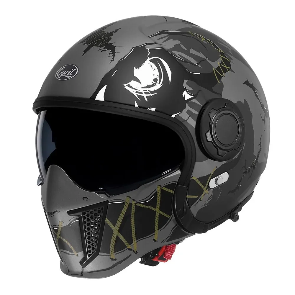 CYRIL Open Face Helmet | Best Modular Helmet for Riders