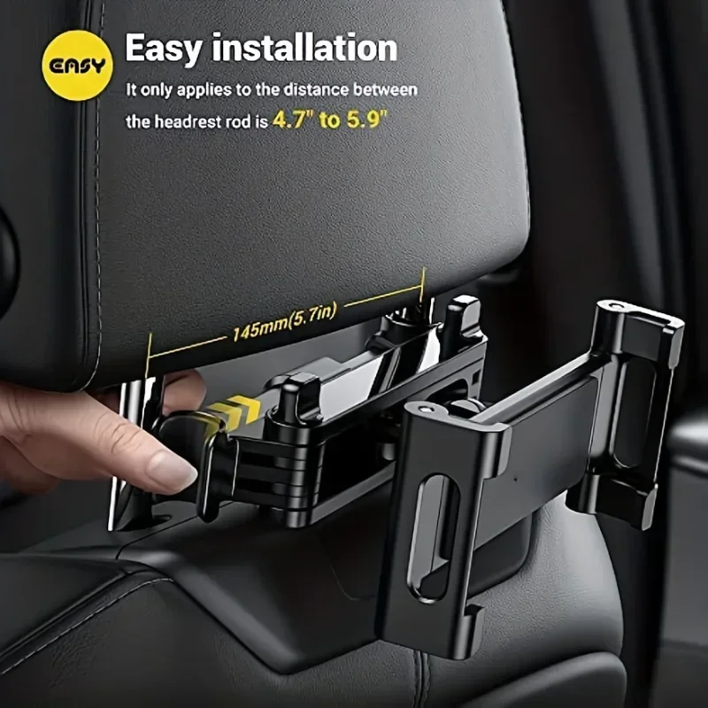 Universal Car Headrest Tablet Holder and iPad Mount - Image 4