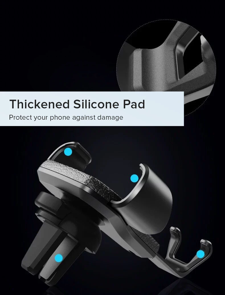 Non-Slip Air Vent Cell Phone Mount for Smart Driving - Image 9