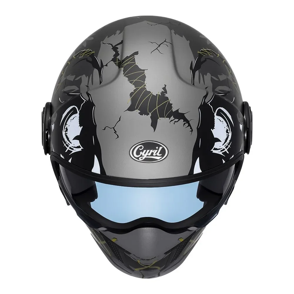 CYRIL Open Face Helmet | Best Modular Helmet for Riders - Image 3