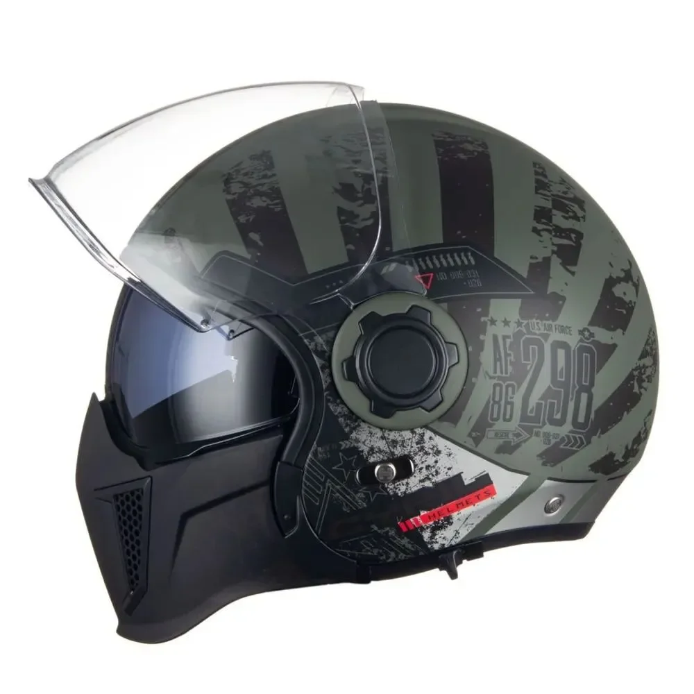 CYRIL Open Face Helmet | Best Modular Helmet for Riders - Image 8