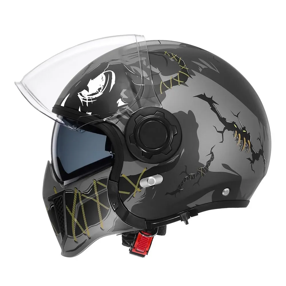 CYRIL Open Face Helmet | Best Modular Helmet for Riders - Image 2