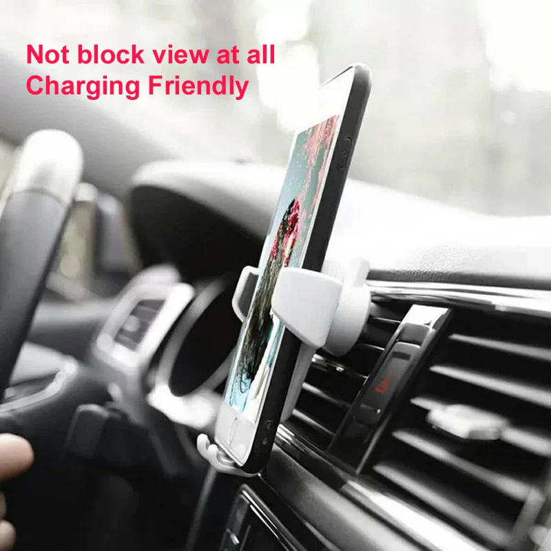 Non-Slip Air Vent Cell Phone Mount for Smart Driving - Image 5