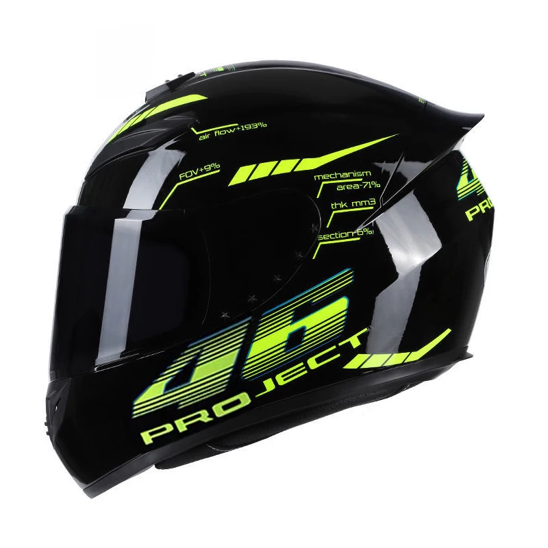 DOT Full Face Motorcycle Helmet | Unisex Riding Gear - Image 7