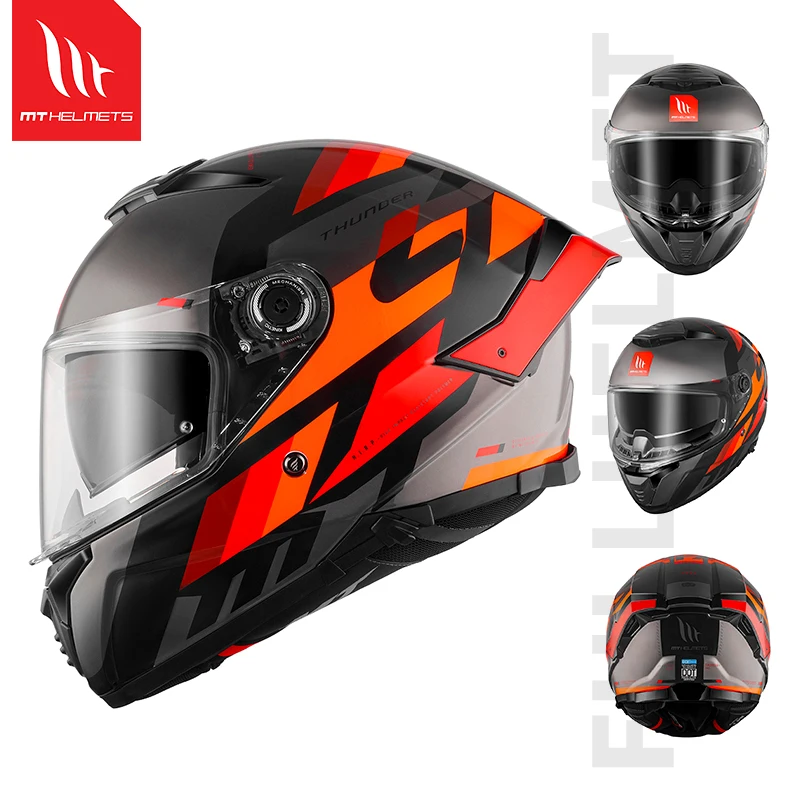 full face motorcycle helmet